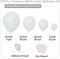 125pcs White Balloons Different Sizes, 18 inch 12 inch 10 inch 5 Inch Latex Balloons for Birthday Decoration, Wedding, Anniversary, Baby Shower Decorations, and Balloon Garland Balloon Arch